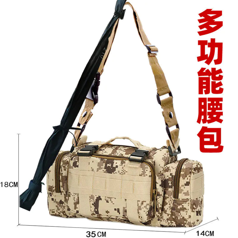 Tactical Fishing Waist Pack for Outdoor Activities